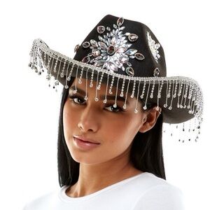 ONYX AFTER THE SUN FRINGE COWBOY HAT